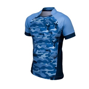 Camiseta <span class=keywords><strong>de</strong></span> <span class=keywords><strong>rugby</strong></span> para hombre sublimada personalizada <span class=keywords><strong>de</strong></span> la mejor calidad - Product Image 2