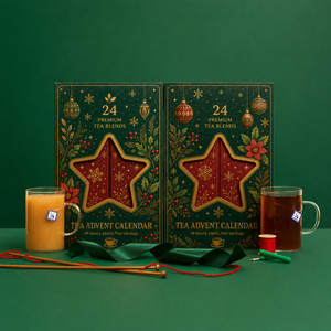 Caja de Calendario de Adviento de Té Personalizada al por Mayor, 24 Días, Cuenta Regresiva Navideña, Empaque de Regalo de Té - Product Image 4