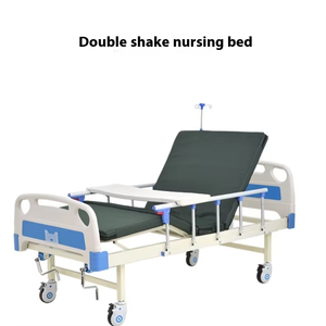 Tempat tidur menyusui Manual multifungsi, pusat rehabilitasi fisioterapi rumah sakit orang tua - Product Image 3