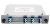 Puerto EXP de 4, 8, 16 y 18 canales, WDM, CWDM, DWDM, Mux, módulo multiplexor, ABS, tipo de caja para ciudades y redes de acceso