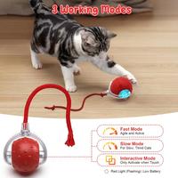 Jouet Interactif pour Chat – Balle Rechargeable USB avec Son d'Oiseau Réaliste, Jouet pour Animaux Anti-Dépression, Cadeau Amusant pour Chats et Chiens