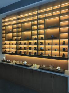 ארון תצוגה רב תכליתי פופולרי של ערכות תה מעץ סיני מסורתי - Product Image 4