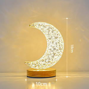 Creative High-End LED luce notturna Touch lampada da tavolo decorativa <span class=keywords><strong>luna</strong></span> stella ornamento per camera da letto comodino qualsiasi celebrità <span class=keywords><strong>di</strong></span> Internet - Product Image 6