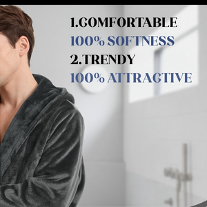 Stock local en peluche surdimensionné hiver doux chaud long peignoir en flanelle <span class=keywords><strong>avec</strong></span> capuche épaisse nuit polaire peignoirs de bain dressing - Product Image 5