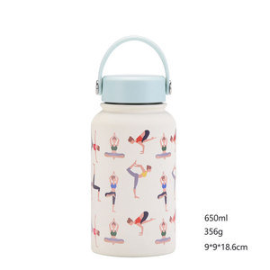 2025 nouveau Doremi DM-950 650ml/1000ml isolé sous vide en acier inoxydable sport bureau utilisation bouteille d'eau 6-12 heures isolation thermique - Product Image 4