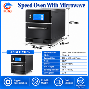 <span class=keywords><strong>Four</strong></span> à toast haute vitesse Turbochef Merrychef avec micro-ondes, convection, catalyseur et système de menu intelligent - Product Image 6