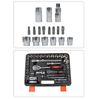 Ensemble d'outils de réparation automobile OEM de 94 pièces avec clé à cliquet, étui en plastique, modèle B1-54, origine Chine Shanghai, garantie 1 an, vente en gros