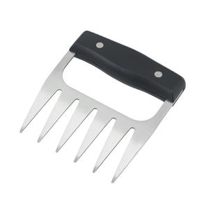 Desmenuzador de carne Bear Claw, herramienta multiusos para barbacoa con mango de madera y acero inoxidable 2cr13, para asar y ablandar la carne - Product Image 2
