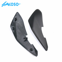AKOSO 3K 3*3 accessoires de moto en Fiber de carbone siège arrière avec panneau latéral d'accoudoir pour Ducati Hypermotard 950 2019 +