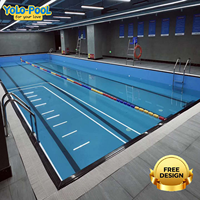 Schnell Aufzubauender Langlebiger Edelstahl-Modularer Aufstellpool für Gewerbliche Hotels mit Einfacher Installation