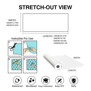 <span class=keywords><strong>Papel</strong></span> Tapiz 3D Autoadhesivo, Vinilo Decorativo Minimalista para Pared, <span class=keywords><strong>Papel</strong></span> de Contacto para Sala de Estar, Cocina, Dormitorio, Fácil Instalación - Product Image 6