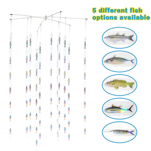 Leurre <span class=keywords><strong>de</strong></span> pêche artificiel au trolling avec design <span class=keywords><strong>de</strong></span> banc <span class=keywords><strong>de</strong></span> poissons, diffuseur d'eau laser à changement <span class=keywords><strong>de</strong></span> direction pour bateaux <span class=keywords><strong>de</strong></span> thon et avions - Product Image 5