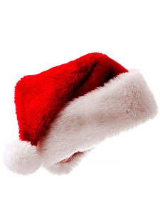 Sombreros Navideños Rojos de Pelo Corto y Largo <span class=keywords><strong>para</strong></span> Adornos Navideños, Regalo <span class=keywords><strong>para</strong></span> Adultos y Niños, Venta al Por Mayor - Product Image 5