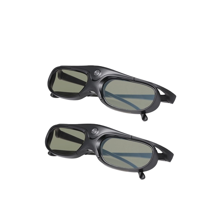 New Active Shutter Type DLP 3D Glasses for BenQ, Optoma, Dell, Samsung, Mitsubishi, Acer, Vivitek, NEC, Sharp -3D Rechargeable