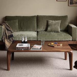 Table basse en bois massif de style japonais pour <span class=keywords><strong>petit</strong></span> appartement salon servant à la fois de table à café et de table à thé meubles personnalisables - Product Image 2