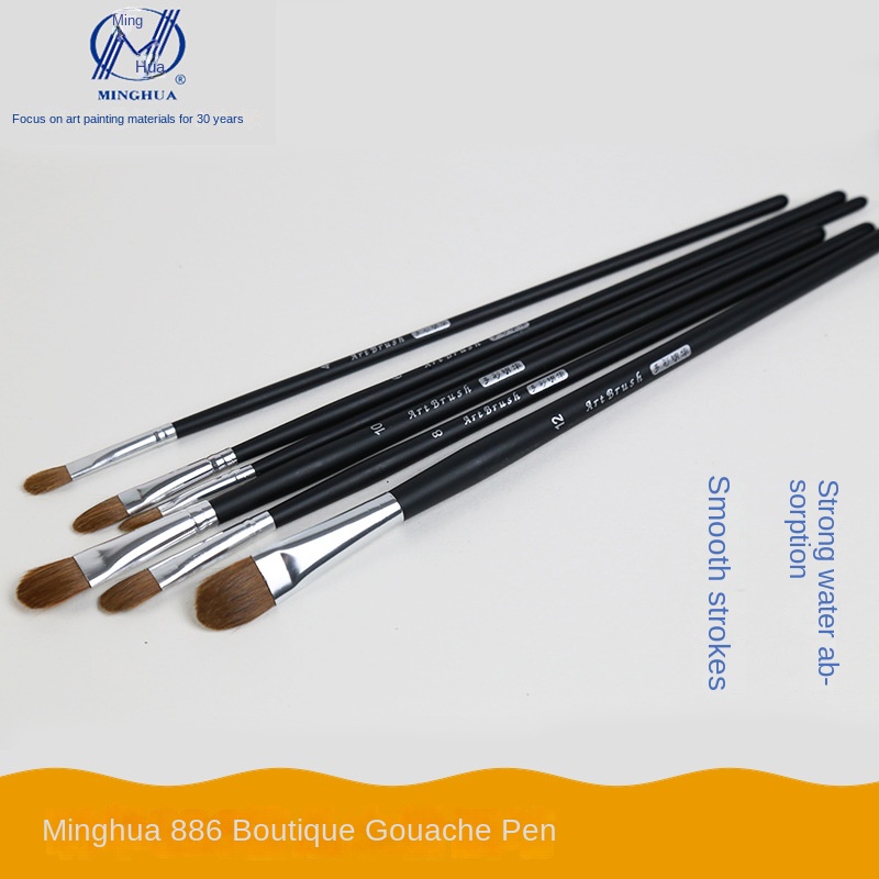large filbert brush for painting