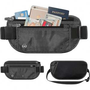 Free Sample <b>Waist</b> Bag Two Way Zipper Fanny Pack Nylon Everywhere <b>Belt</b> Bag for Women, Water Repellent <b>Waist</b> Packs - Product Image 6