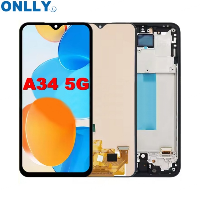A34 5G for Samsung 6.6''For AMOLED /TFT A34 A346 A346B A346E A346M A3460 LCD Display Touch Screen Digitizer Assembly Replacement