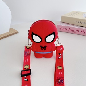 Bolso Infantil de Dibujos Animados Más Vendido, Bolso Bandolera de Spider-Man, Bolso Pequeño de Moda para Niños, Monedero de Silicona para Niños - Product Image 3