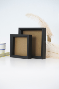 Bán buôn MDF Khung Ảnh tường Gallery Chất lượng cao 2025 thiết kế mới tùy chỉnh kích thước nghệ thuật trang trí nội thất trắng đen hình vuông khung - Product Image 3