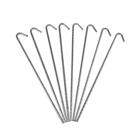 Piquets de tente de jardin de camping en aluminium/acier inoxydable fabricant de Chine piquets de tente de camping