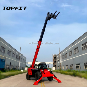 Cargadora de Ruedas Compacta TOPFIT con Motor Diésel y Capacidad de Cucharón de 1.5m para Transporte Agrícola, Telehandler, Montacargas - Product Image 5