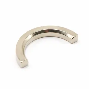 China Factory Customization N52 Semi Circle Neodymium Magnets Ndfeb Magnetic Ring