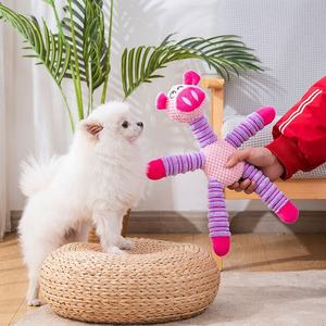 Vendita calda gambe lunghe giocattolo per dormire cane durevole peluche imbottito morbido con squittio eco-friendly cucciolo giocattolo interattivo per animali - Product Image 3