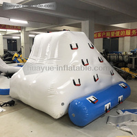 Iceberg mur d'escalade gonflable Iceberg jouets aquatiques flotteur île Sport aquatique pour le plaisir