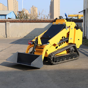 Китайский новый дизайн INFRONT YF750 мини-гусеничный скользящий погрузчик с универсальным разъемом аксессуаров - Product Image 2