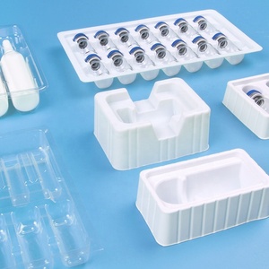 Bandeja De Bolha Descartável Personalizada Para Embalagem Farmacêutica Bandeja Plástica Médica Suporte De Frasco De Ampola Reciclável - Product Image 4