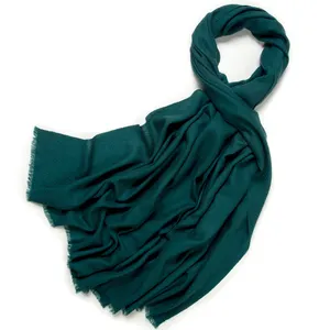 Benutzer definierte Bulk Damen 100% rohe Wolle Muster Pashmina gestohlen zum Verkauf Frauen Schal Schal Winter