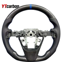 Setir Kemudi Serat Karbon Forged LED Custom YTcarbon untuk Mazda 3 Axela Mazda 5 Mazda 6 CX-7 CX7 CX-9 CX9 MPV 2008-2016
