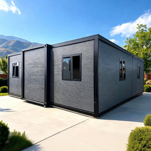 Casa Contenedor Prefabricada Expandible de 20 y 40 Pies, Sin Asbesto, con Certificado AS 4964, 2 o 3 Dormitorios, Baño, Casa Portátil Plegable de Lujo - Product Image 1