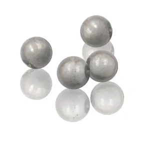 5mm Silver White Color Glass miracle beads multi colored electroplated fancy loose round beads for bracelet making