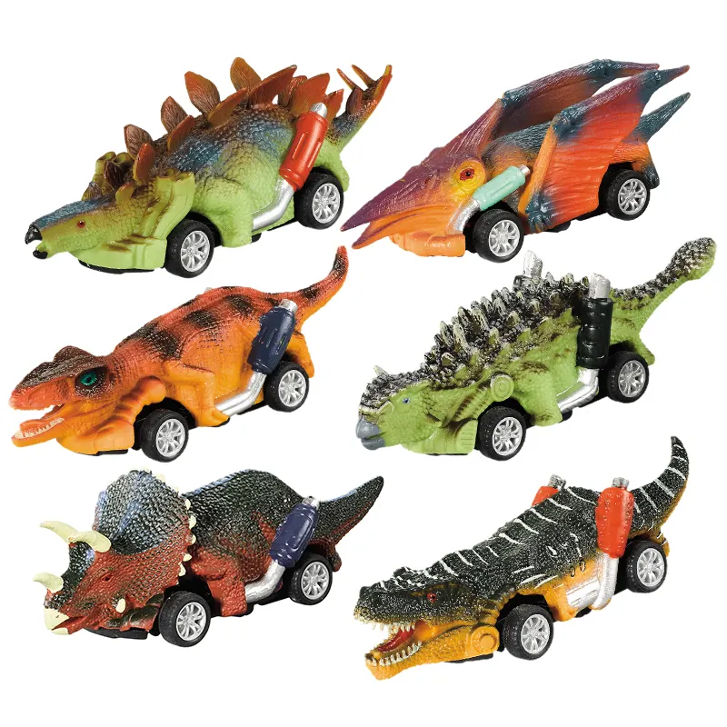 Auto giocattolo Dino auto veicoli Monster Truck dinosauro giocattoli gioco Set per 3 4 5 6 ragazzi di 7 anni