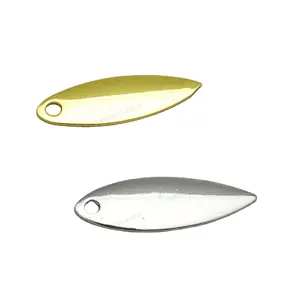 Mini cuillère de pêche en laiton, lames de pêche personnalisées de toutes tailles et couleurs personnalisées de haute qualité