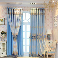 Rideaux Brodés Aodu Double Voilage Transparent à Motifs Floraux Élégants Filtrant la Lumière pour Salon Vente en Gros Usine