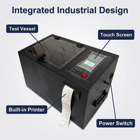 Testeur d'huile isolante intelligent à écran tactile IEC 60156, équipement de test de tension de rupture de l'huile de transformateur