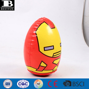Heavy Duty PVC Inflatable Iron Man Punching <strong>Bag</strong> for Kids Durable Vinyl Animal Shaped Tumbler Bop <strong>Bag</strong> <strong>Standing</strong> <strong>Boxing</strong> Toys - Product Image 3