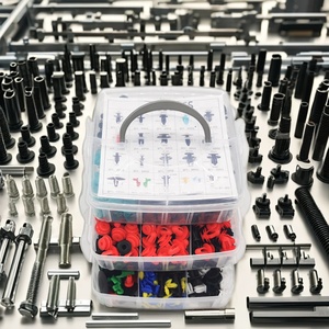 Naylon itme tutucu evrensel plastik tampon klip otomotiv araba vücut kapı arabalar için düz perçin raptiye - Product Image 6