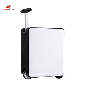 Valise électronique 3 jours 20 pouces avec fonction scooter, design tendance, haute valeur, valise cabine sans roulettes, GZ RTS, commande mixte en gros - Product Image 1