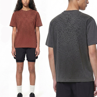Üretici Unisex Hidrokrômik Kısa Kollu Tişört Suyla Renk Değiştiren Özel Erkek Renk Değiştiren Tişört OEM Unisex Nefes Alabilen Spor Giysisi