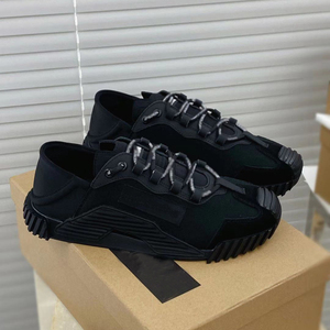 Zapatos deportivos informales para hombre, zapatos bajos con cordones, zapatillas deportivas negras a la moda, suela de goma, zapatos duraderos para exteriores - Product Image 4