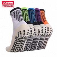 Chaussettes de sport personnalisées pour hommes, antidérapantes, respirantes, à séchage rapide, chaussettes de performance athlétique