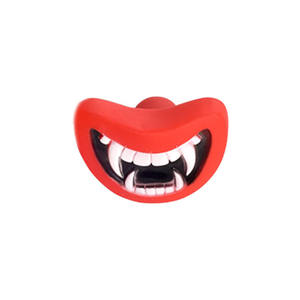 Sıcak satış premium vampir dişleri komik gıcırtılı köpek dişleri oyuncak vinil cadılar bayramı pet oyuncaklar - Product Image 3