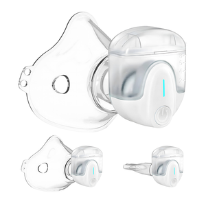 Nebulizador Eléctrico Portátil con Mascarilla y Boquilla <span class=keywords><strong>para</strong></span> Adultos y Niños, Nebulizador de Malla <span class=keywords><strong>para</strong></span> <span class=keywords><strong>Asma</strong></span>, Uso Médico y Doméstico, Mini Nebulizador MP01 - Product Image 1