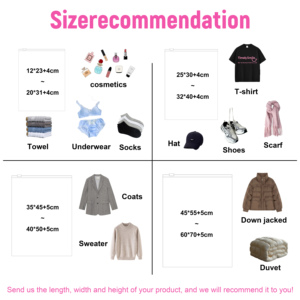 عبوة بلاستيكية قابلة للتحلل مخصصة غير لامعة/بلوري ، تي شيرت ملابس سباحة بقفل بسحاب أكياس ملابس مع شعار - Product Image 4