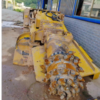 Foreuse rotative d'occasion EBZ75 pour l'exploitation minière avec pompe et engrenages, alimentée à l'essence, mobilité sur chenilles, moteur de coupe 130 kW