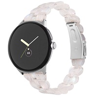 Bracelet de montre en résine pour Google Pixel Watch, fermoir, étanche, léger, élastique, réglable